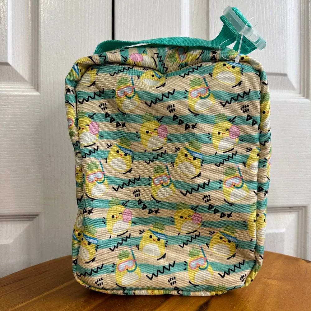 Squishmallow Maui Pineapple insulated‎ lunchbox